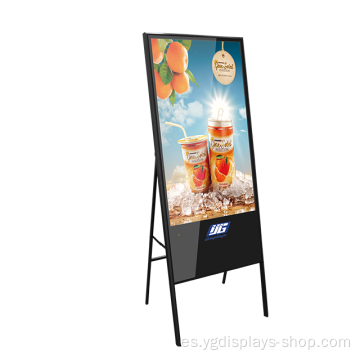 Pantallas LCD con marco en A de 43 &quot;para publicidad en interiores